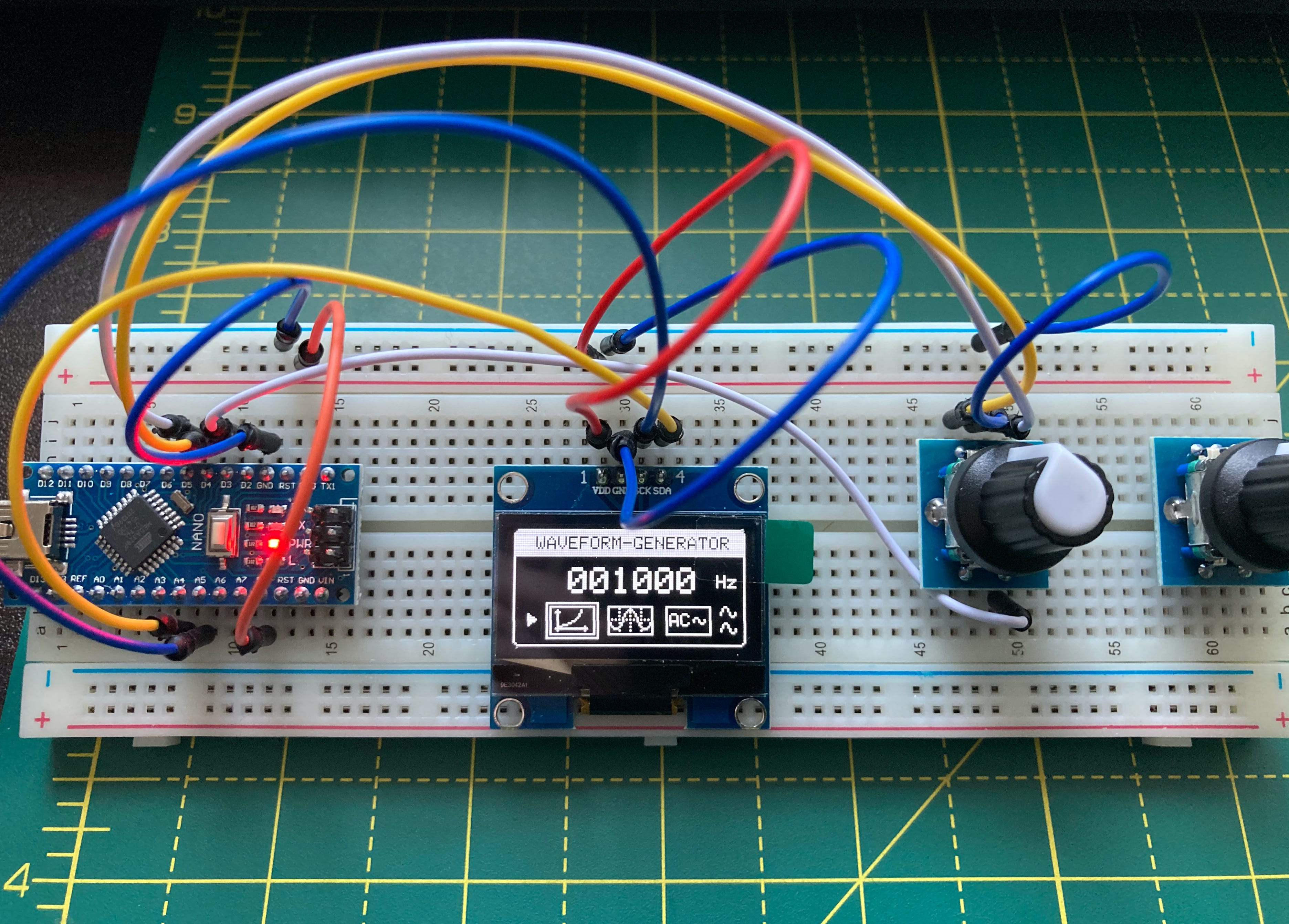 Breadboard in progress